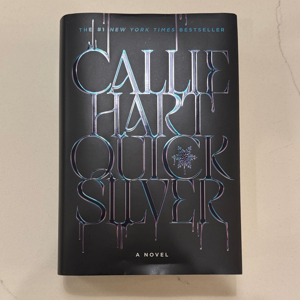 Callie Hart Quicksilver Hardcover Novel